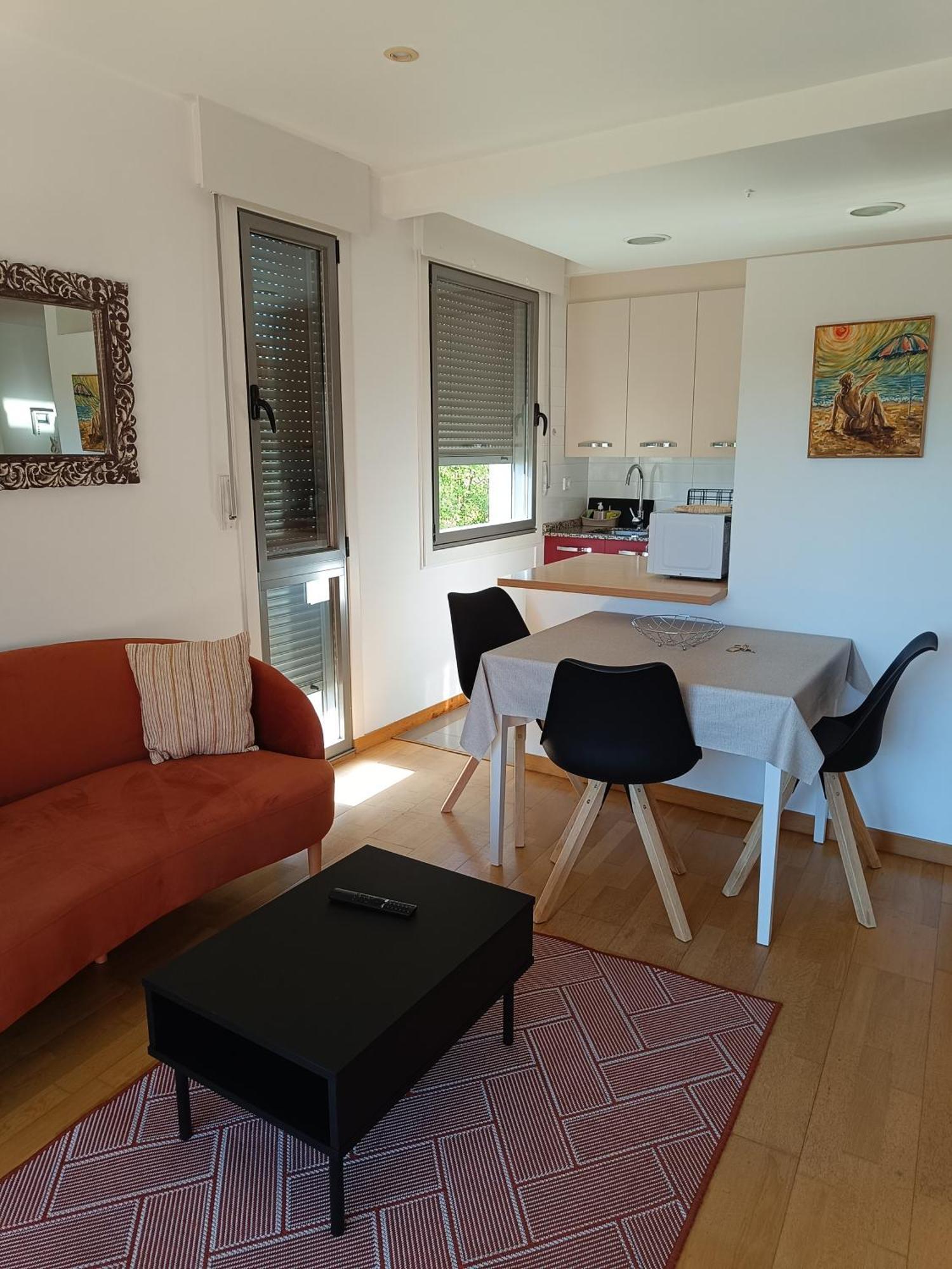 Apartamento Playa Ladeira Apartment Baiona Bagian luar foto